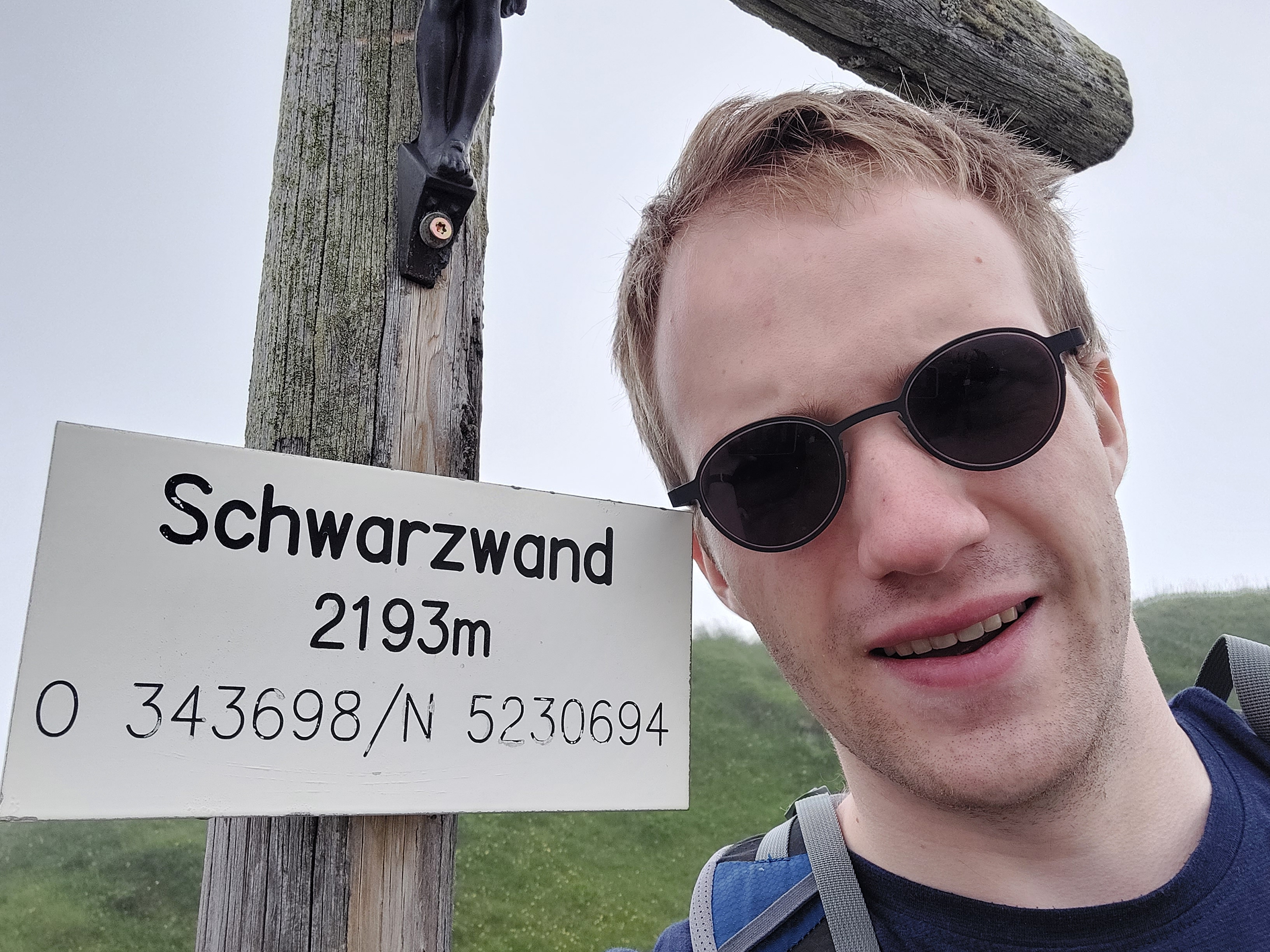 me on top of the Schwarzwand